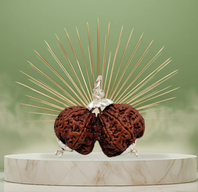 Gauri Shankar Rudraksha Pendant